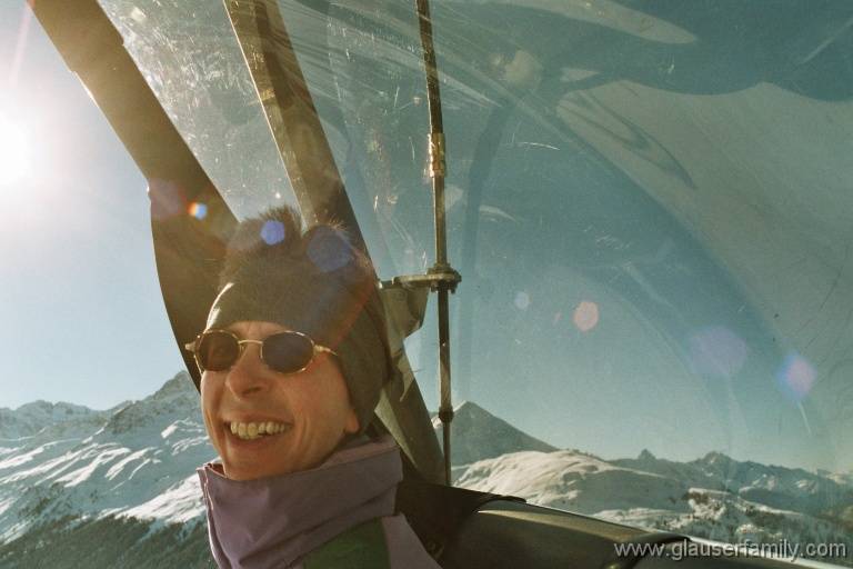 sessellift2 strahlend sch�nes Wetter, das tut gut